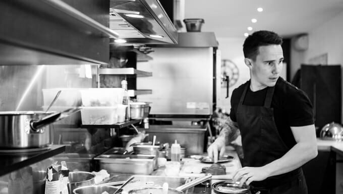 Le chef Romain Salamone