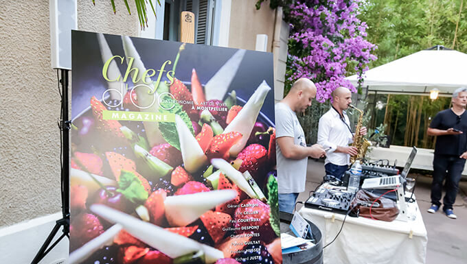 Soirée de lancement du magazine Chefs d'Oc #6