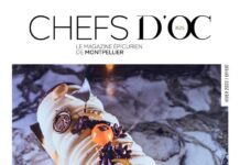 Vingt-cinquième numéro du magazine Chefs d’Oc Chefs d'Oc, magazine épicurien, numéro 25, hiver 2022