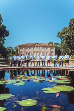 1er pique-nique des Chefs d'Oc à Montpellier, au Chateau de la Piscine.