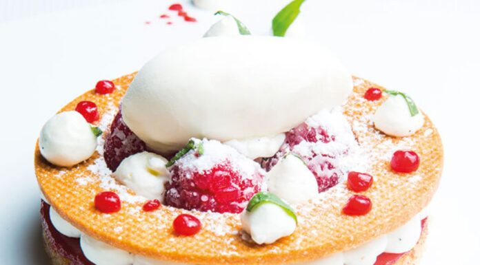 FRAISE yaourt et basilic par Charles Fontès