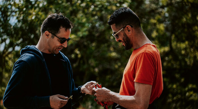 Laouari BELKHOUANE, cueillette et fleurs sauvages avec le Chef Guillaume Leclère