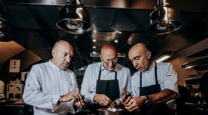 ON A CUISINÉ… Bernard Romagnoli avec Jacques & Laurent Pourcel