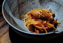 Recette : MOULES DE CAMARGUE, carottes à la tagète