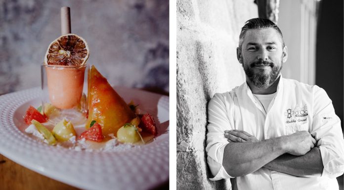 Recette : TERRINES D’AGRUMES, crème yuzu Granité Spritz