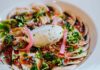 Recette : CARPACCIO DE CHAMPIGNONS, figues et chèvre frais